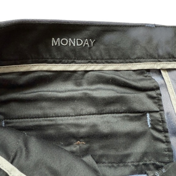 BONOBOS Men's Slim Fit Chino MONDAY Chino Pants Blue 34x32 Stretch Straight Leg - Picture 3 of 8